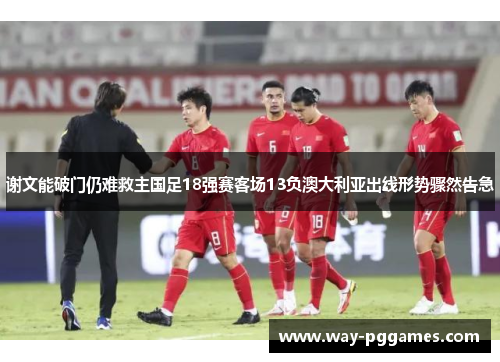 谢文能破门仍难救主国足18强赛客场13负澳大利亚出线形势骤然告急 谢文能破门仍难救主国足18强赛客场13负澳大利亚出线形势骤然告急