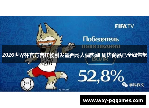 2026世界杯官方吉祥物引发墨西哥人偶热潮 周边商品已全线售罄 2026世界杯官方吉祥物引发墨西哥人偶热潮 周边商品已全线售罄